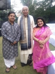 With Shekhar Sen and Rita Ganguli