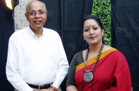 With Jayati Chakraborty, a leading exponent of Tagore Songs