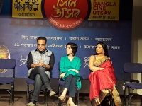 With Bengali Film Actors Arindam seal, Arpita Chatterjee, Indrani Dutta