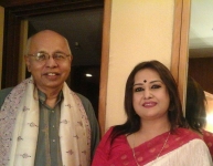 With Riddhi Bandopadhaya