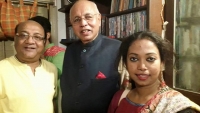 With Anup Mitra and Maitreye Banik