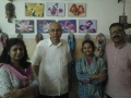 With Payel Kar (second from right) and others