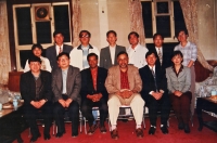 Officials of Huain county, China 1997