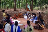 Learning from villagers in East Umar Gaon, Anuppur District, Madhya Pradesh, June 2014