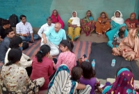 Learning from villagers in East Domar Gohan, Anuppur District, Madhya Pradesh, June 2014