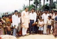 villagers in Coastal District of Andhra Pradesh