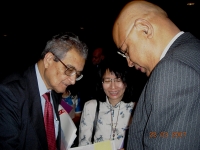 With Amartya Sen