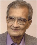 Amartya Sen who deeply influenced his interest in food security and hunger of poor people