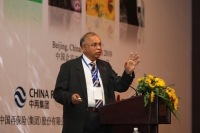 Delivering Key Note Address at Agricultural Conference, Beijing, 2010