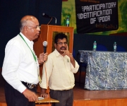 At National Conf. on Participatory Identification of Poor, 8-Oct-2013, Chennai