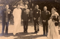 With Rajiv Gandhi, Hon Prime Minister of India