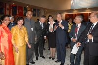 Mr. Ban Ki Moon, UN Sec.Gen. and Dr. Noeleene Heyzer under Sec.