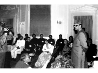 Neela with Sri V. P. Singh, Hon. Prime Minister, India