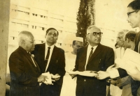 with Sri Dharamveera, then Governer of Karnataka