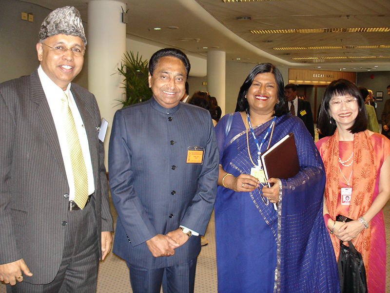 With Sri Kamal Nath, Hon. Minister of Commerce, Govt. of India