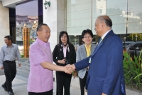 With Mr. Trisit Sinsomboonthong, Governor of Chiangrai, 2010