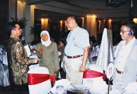 With Hon. Minister for Environment, Govt. of Indonesia, 2005